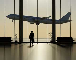 Airport window